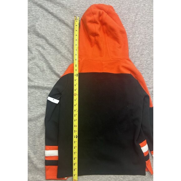 Outerstuff NHL Youth Boys Philadelphia Flyers Ageless Must-Have Lace Up Hoodie - Picture 8 of 9
